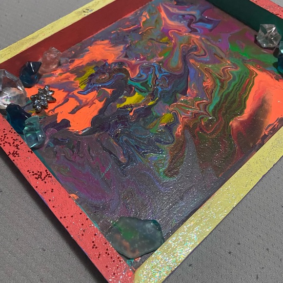 Hand Painted Trinket Tray - Picture 4 of 4